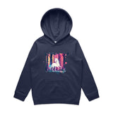 Unicorn AS Colour Youth Supply Hood Ogo Merch