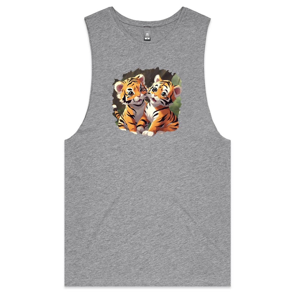 Baby Tigers AS Colour Barnard - Mens Tank Top Tee Ogo Merch