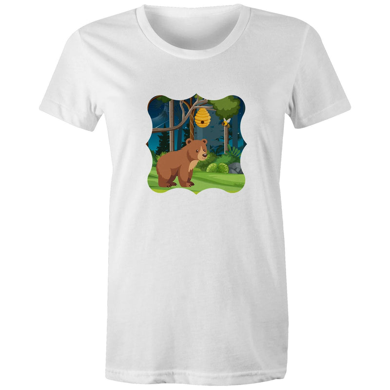 Bear and Bee AS Colour - Women's Maple Tee Ogo Merch