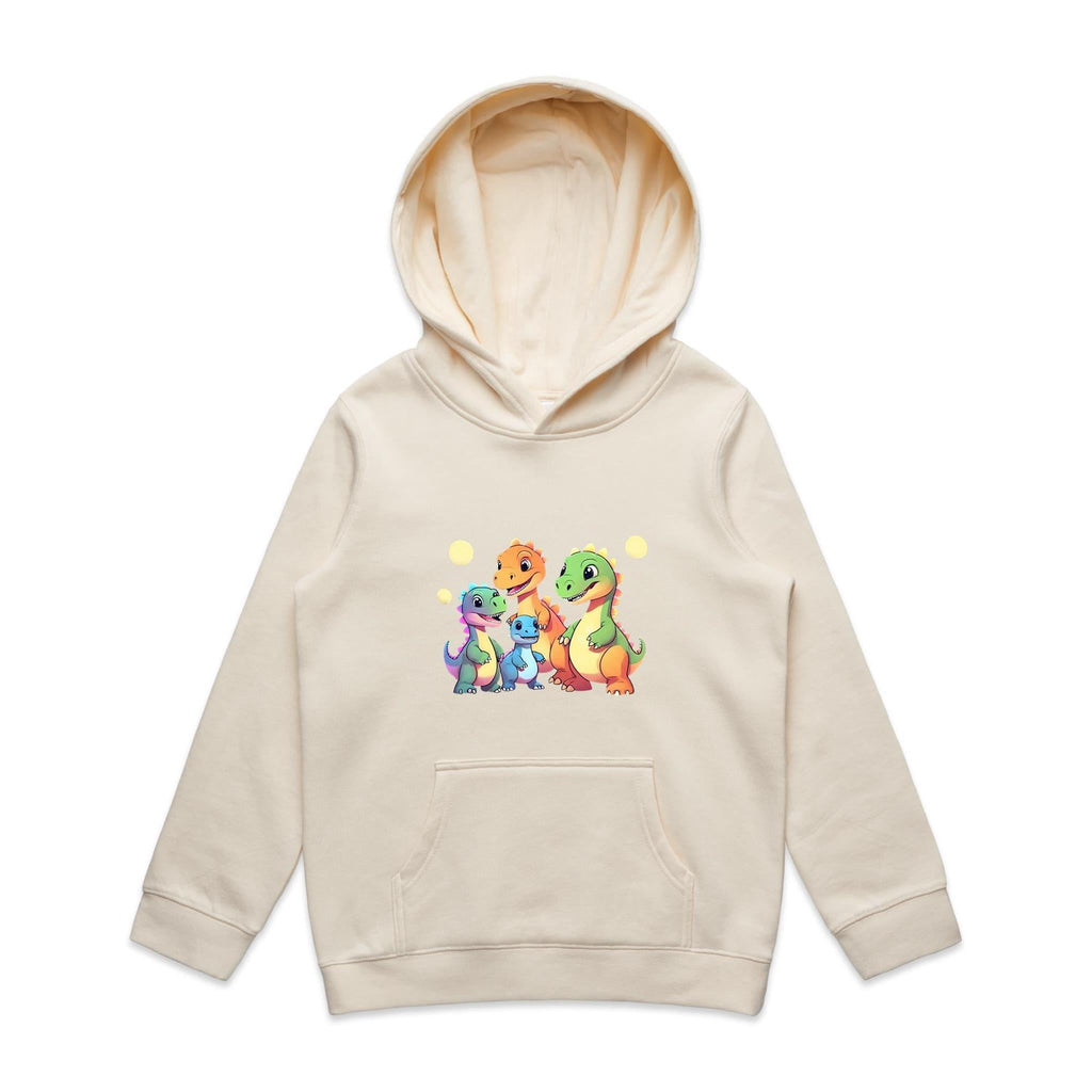Baby Dinosaurs AS Colour - Youth Supply Hood Ogo Merch