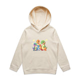 Baby Dinosaurs AS Colour - Youth Supply Hood Ogo Merch