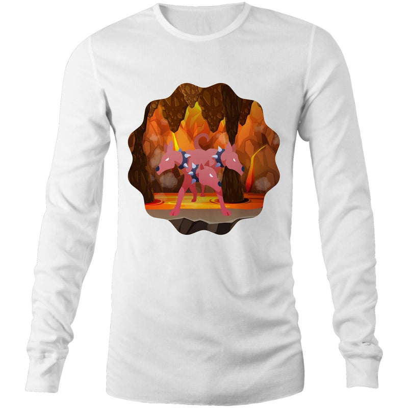 Lava Cerberus AS Colour Base Mens Long Sleeve TShirt Ogo Merch