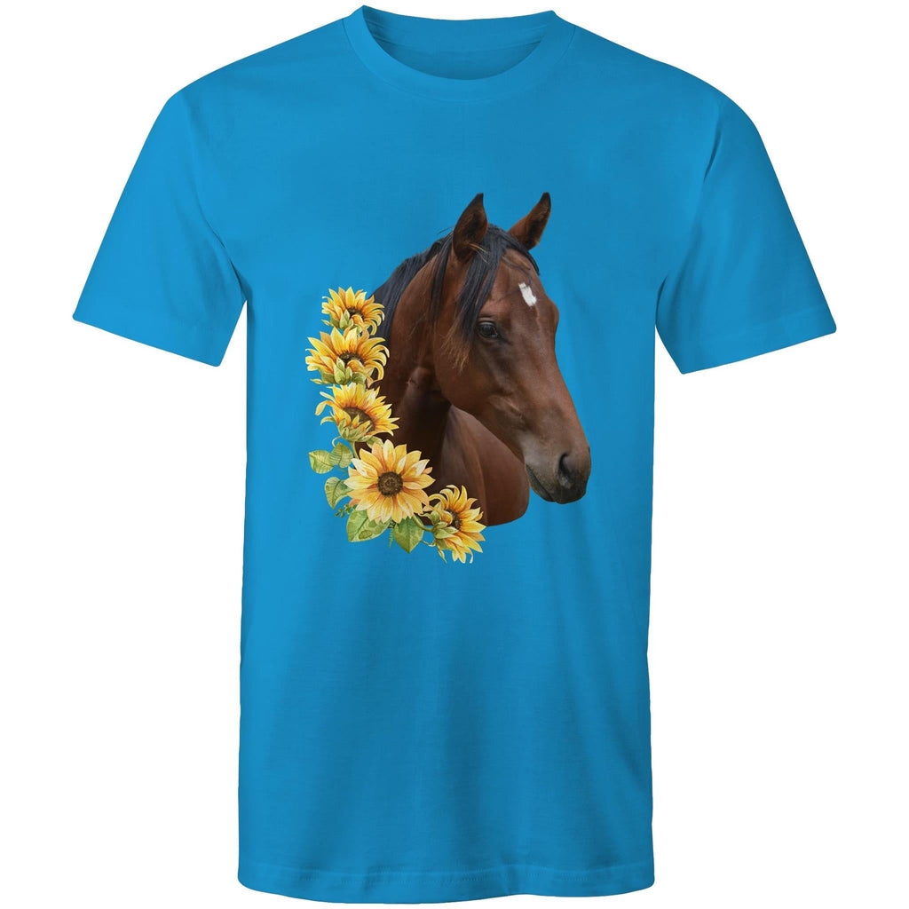 Sunflower Horse AS Colour Staple - Mens T-Shirt Ogo Merch