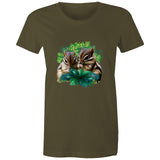 Cute Chipmunks AS Colour - Women's Maple Tee Ogo Merch