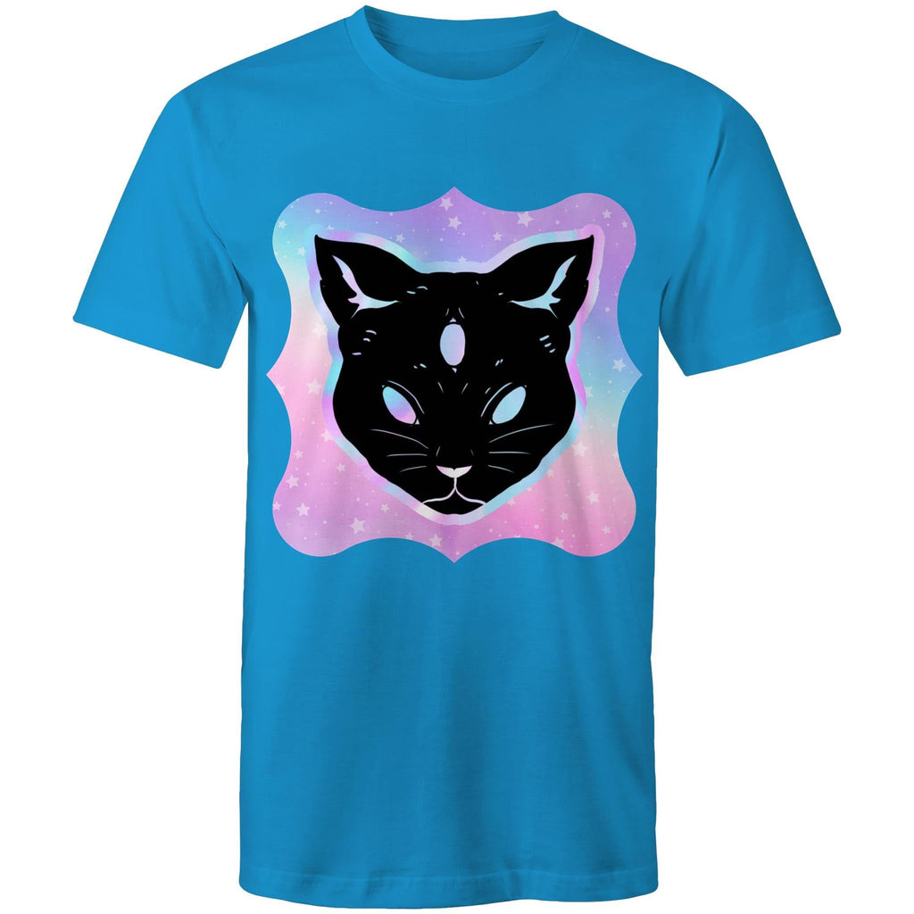 Psychic Cat AS Colour Staple Mens TShirt Ogo Merch
