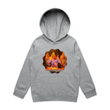 Lava Cerberus AS Colour Youth Supply Hood Ogo Merch