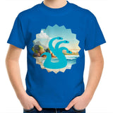 Beach Hydra AS Colour Kids Youth TShirt Ogo Merch