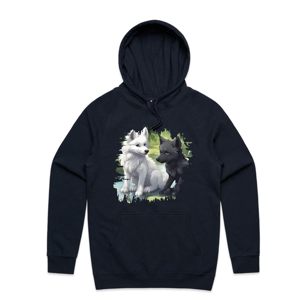 Two Wolves AS Colour Supply Hood Ogo Merch