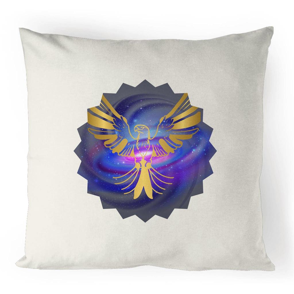 Gold Eagle 100% Linen Cushion Cover Ogo Merch