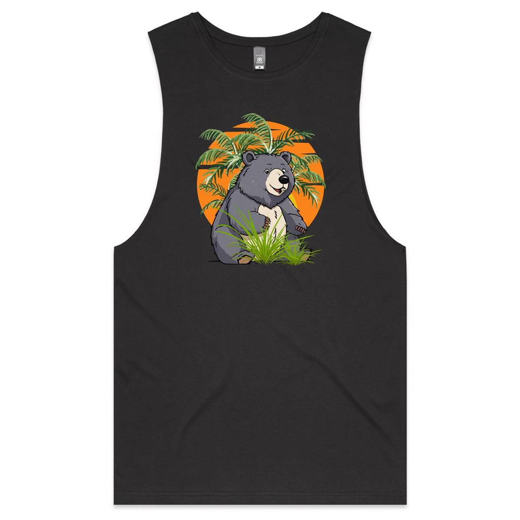 Bear AS Colour Barnard - Mens Tank Top Tee Ogo Merch