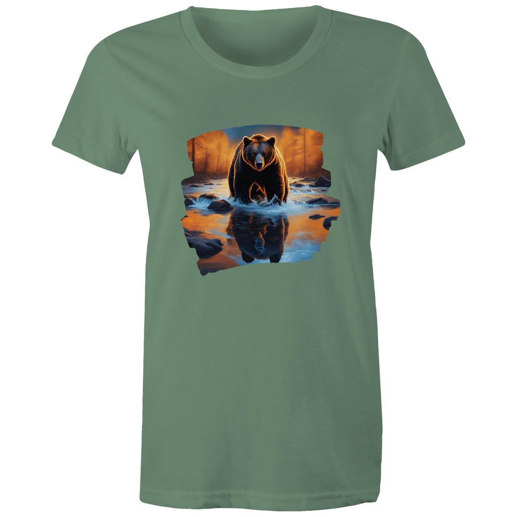 Water Bear AS Colour - Women's Maple Tee Ogo Merch