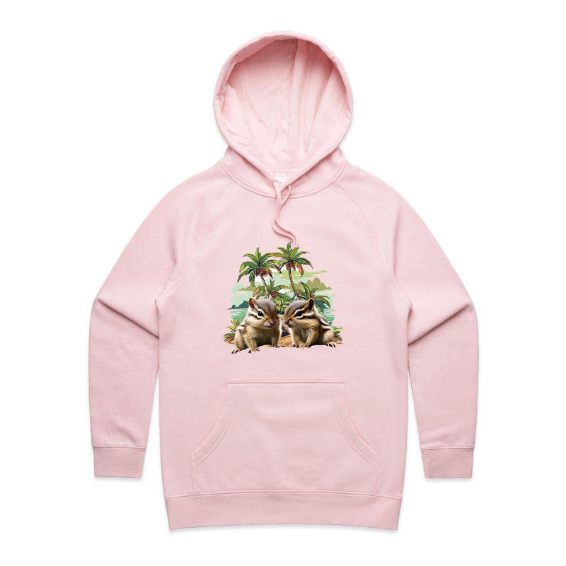 Beach Chipmunks AS Colour - Women's Supply Hood Ogo Merch