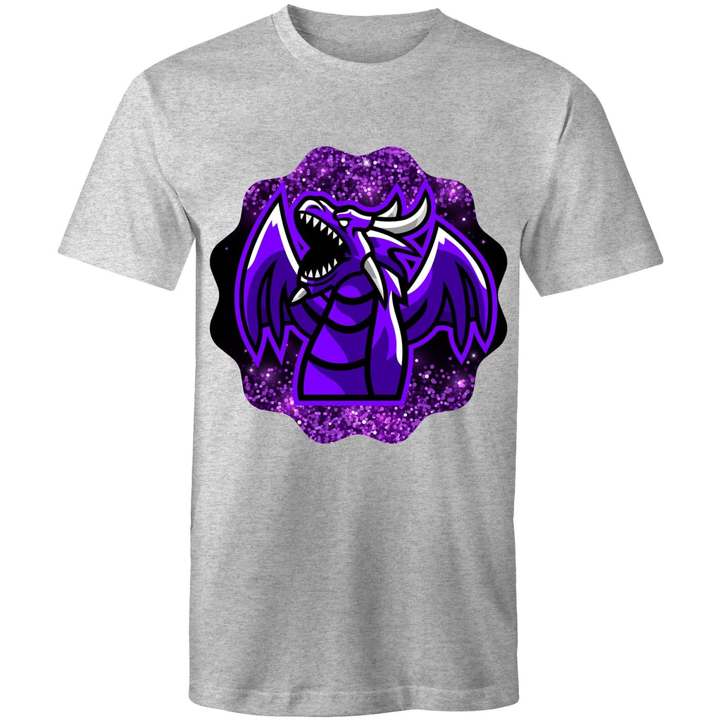 Shining Purple Dragon AS Colour Staple Mens TShirt Ogo Merch