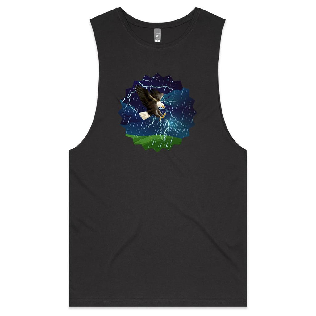 Lightning Eagle AS Colour Barnard - Mens Tank Top Tee Ogo Merch