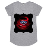 Cerberus Swirl AS Colour Mali Womens Scoop Neck TShirt Ogo Merch