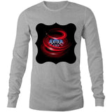 Cerberus Swirl AS Colour Base Mens Long Sleeve TShirt Ogo Merch