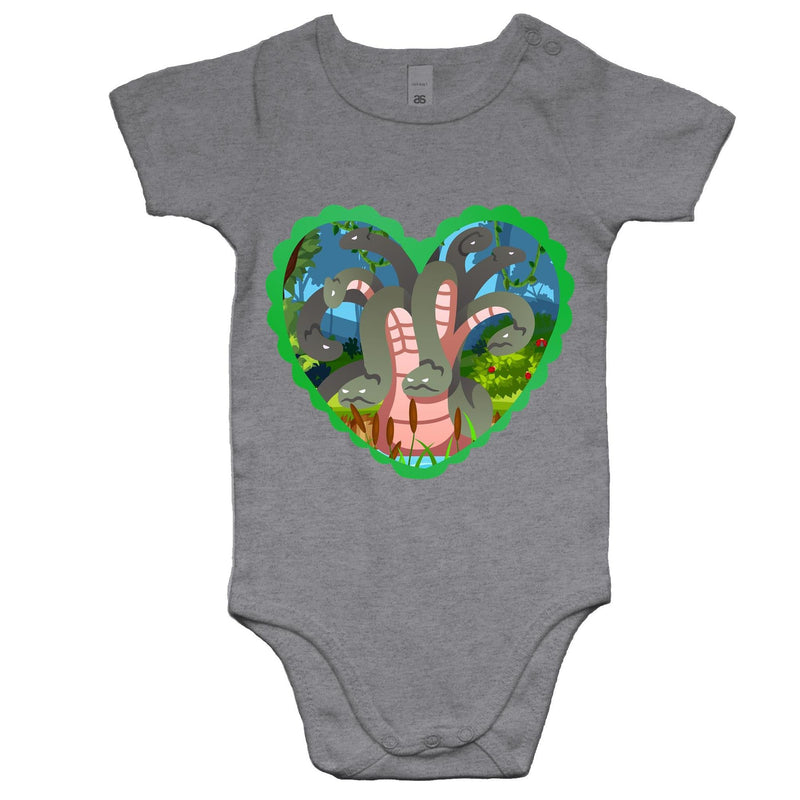 Swamp Hydra AS Colour Mini Me Baby Onesie Romper Ogo Merch