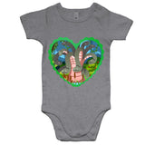 Swamp Hydra AS Colour Mini Me Baby Onesie Romper Ogo Merch