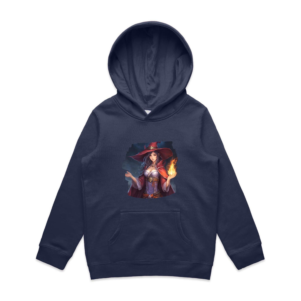 Witch AS Colour - Youth Supply Hood Ogo Merch