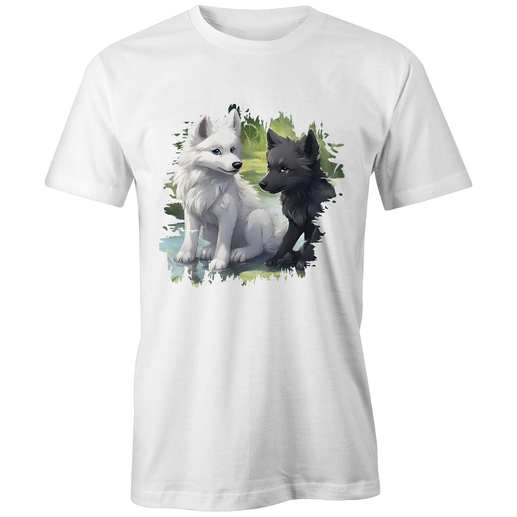 Two Wolves AS Colour - Classic Tee Ogo Merch