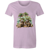 Beach Chipmunks AS Colour - Women's Maple Tee Ogo Merch