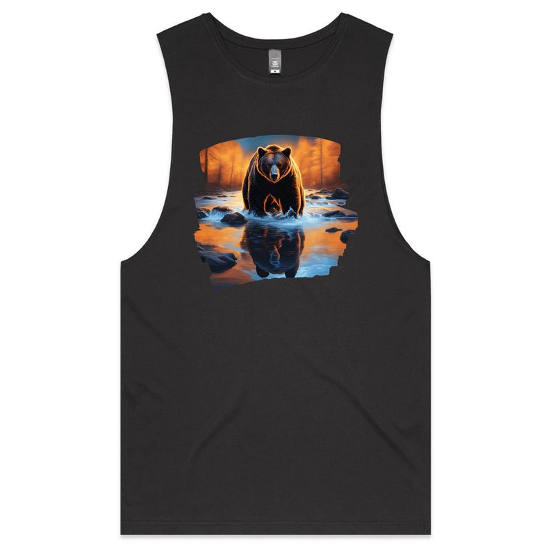 Water Bear AS Colour Barnard - Mens Tank Top Tee Ogo Merch