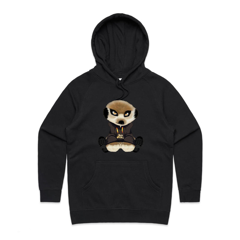 Meerkat in Hoodie AS Colour - Women's Supply Hood Ogo Merch