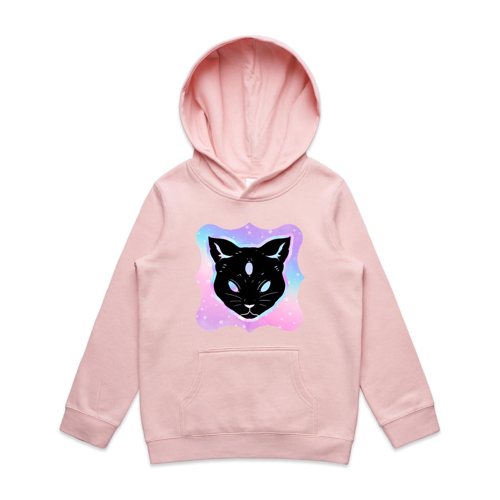 Psychic Cat AS Colour Youth Supply Hood Ogo Merch
