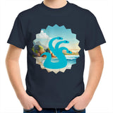 Beach Hydra AS Colour Kids Youth TShirt Ogo Merch