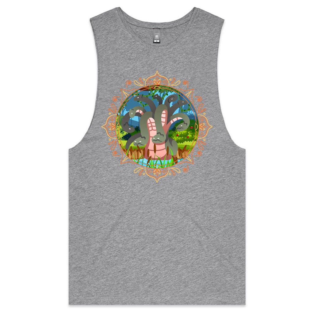 Swamp Hydra AS Colour Barnard Mens Tank Top Tee Ogo Merch