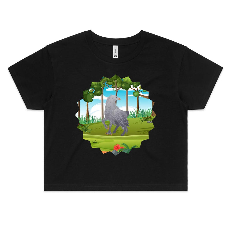 Hippogriff AS Colour Women's Crop Tee Ogo Merch