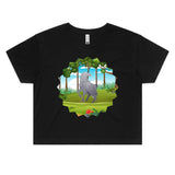 Hippogriff AS Colour Women's Crop Tee