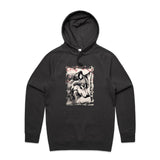 Wolf and Flowers AS Colour Supply Hood Ogo Merch