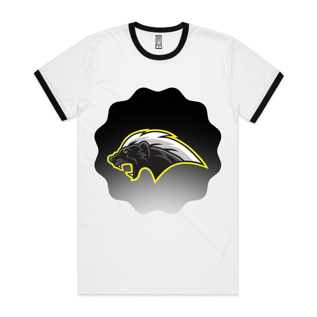 Honey Badger AS Colour Staple Ringer Tee Ogo Merch