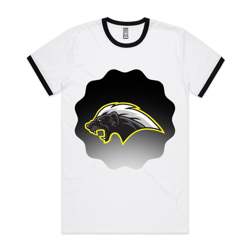 Honey Badger AS Colour Staple Ringer Tee Ogo Merch