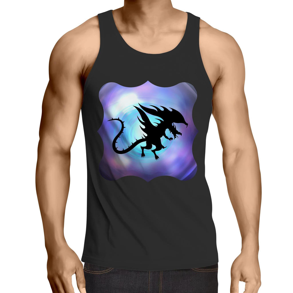 Glowing Dragon Lowdown Tank Top Ogo Merch