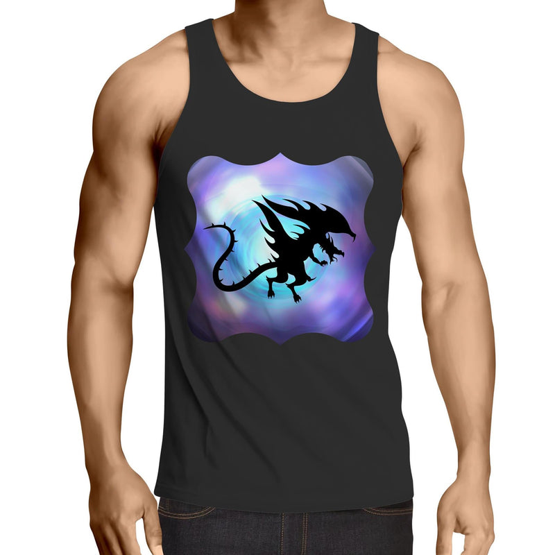 Glowing Dragon Lowdown Tank Top Ogo Merch