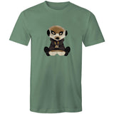 Meerkat in Hoodie AS Colour Staple - Mens T-Shirt Ogo Merch
