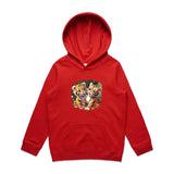 Baby Tigers AS Colour - Youth Supply Hood Ogo Merch