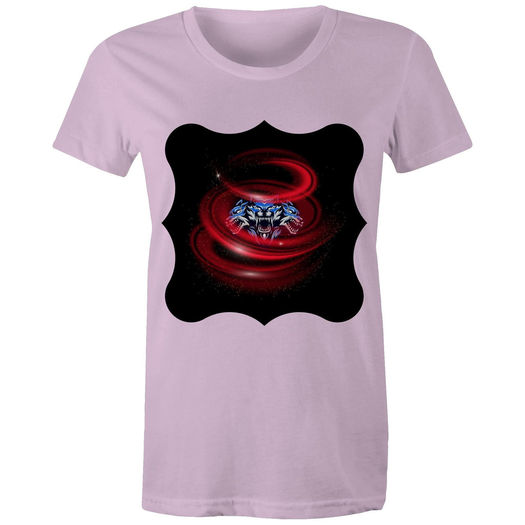 Cerberus Swirl AS Colour Women's Maple Tee Ogo Merch