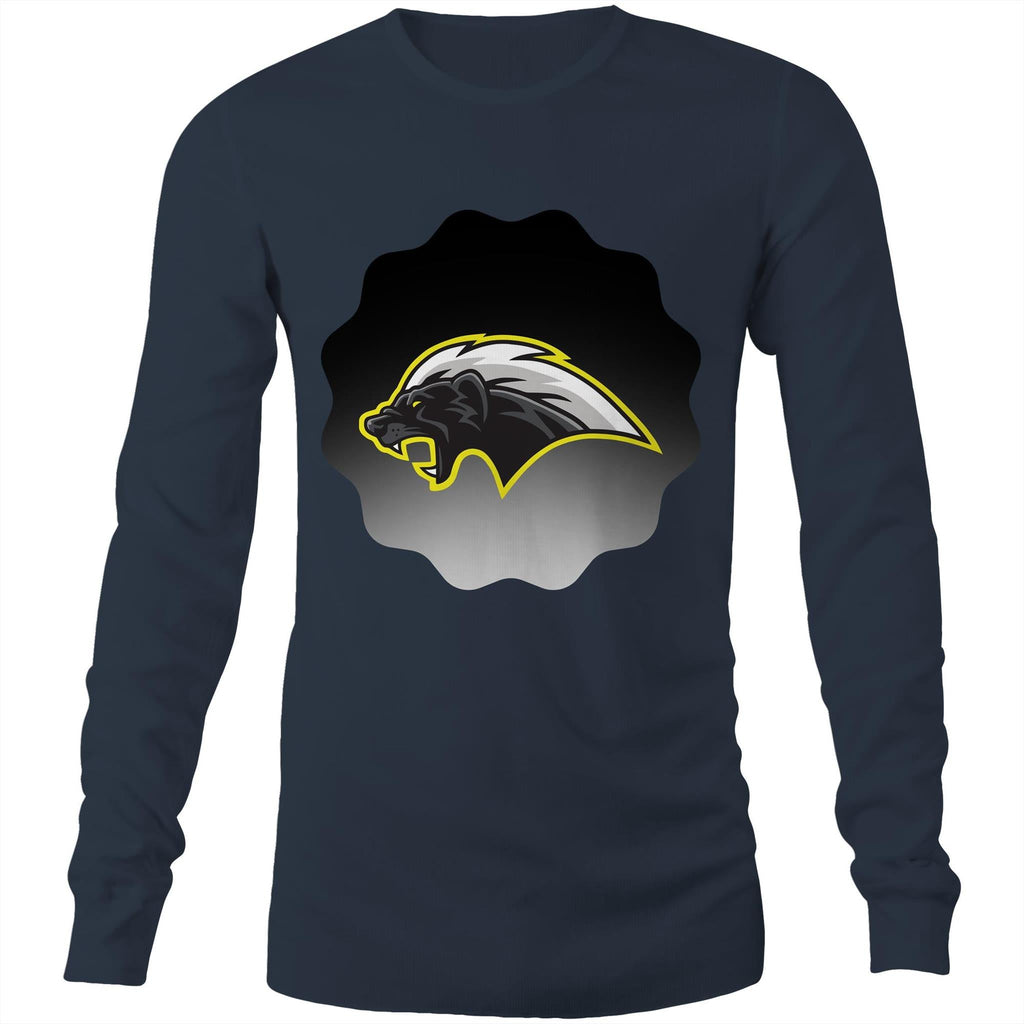 Honey Badger AS Colour Base Mens Long Sleeve TShirt Ogo Merch
