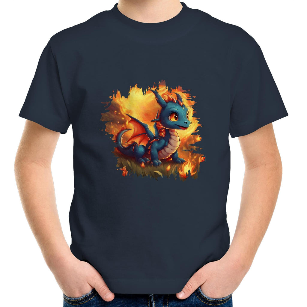 Baby Dragon AS Colour Kids Youth Tshirt Ogo Merch