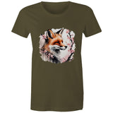 Fox and Tree AS Colour - Women's Maple Tee Ogo Merch