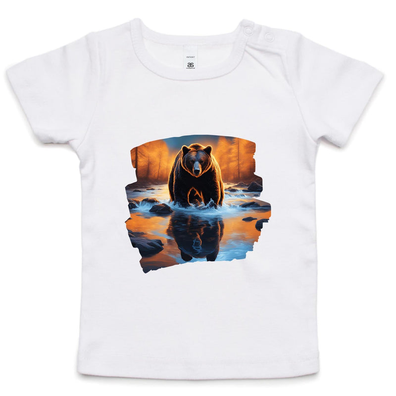 Water Bear AS Colour - Infant Wee Tee Ogo Merch