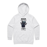Antisocial Cat Monster AS Colour - Women's Supply Hood Ogo Merch