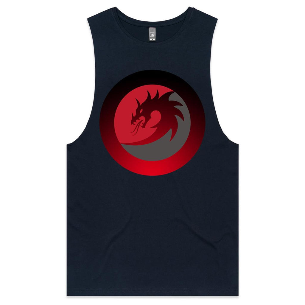 Dragon Shadow AS Colour Barnard Mens Tank Top Tee Ogo Merch