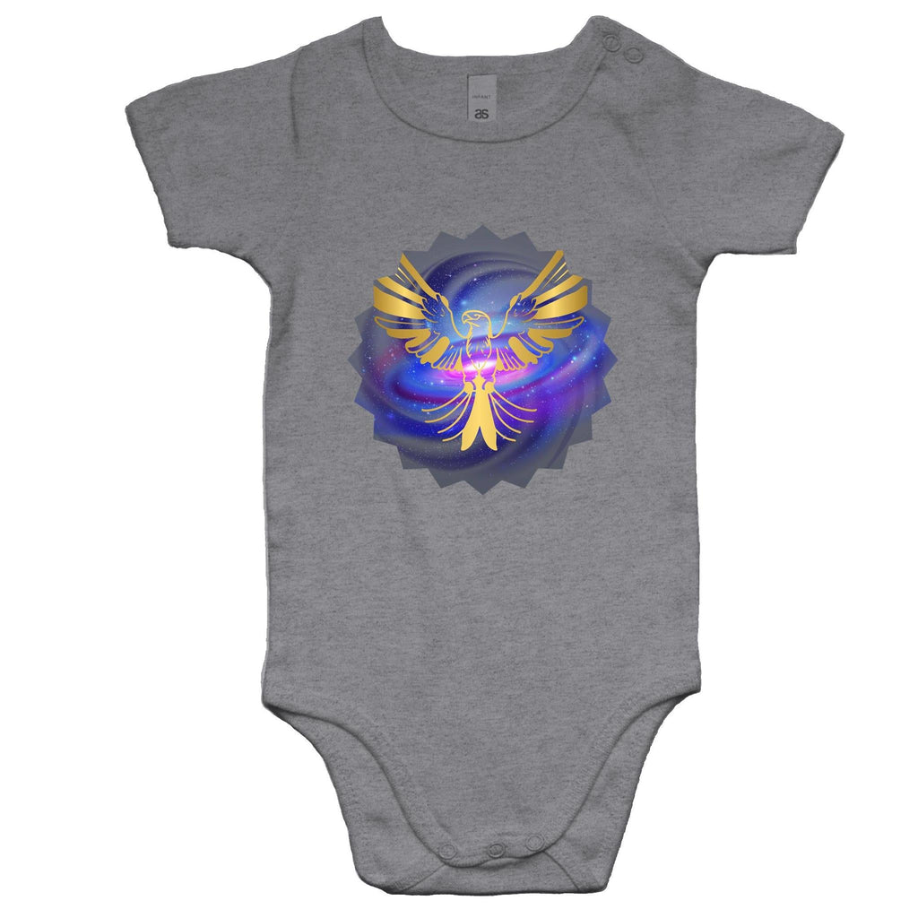 Gold Eagle AS Colour Mini Me - Baby Onesie Romper Ogo Merch