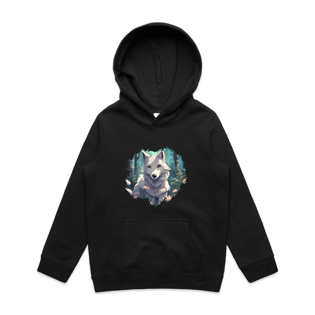 Wolf AS Colour Youth Supply Hood Ogo Merch