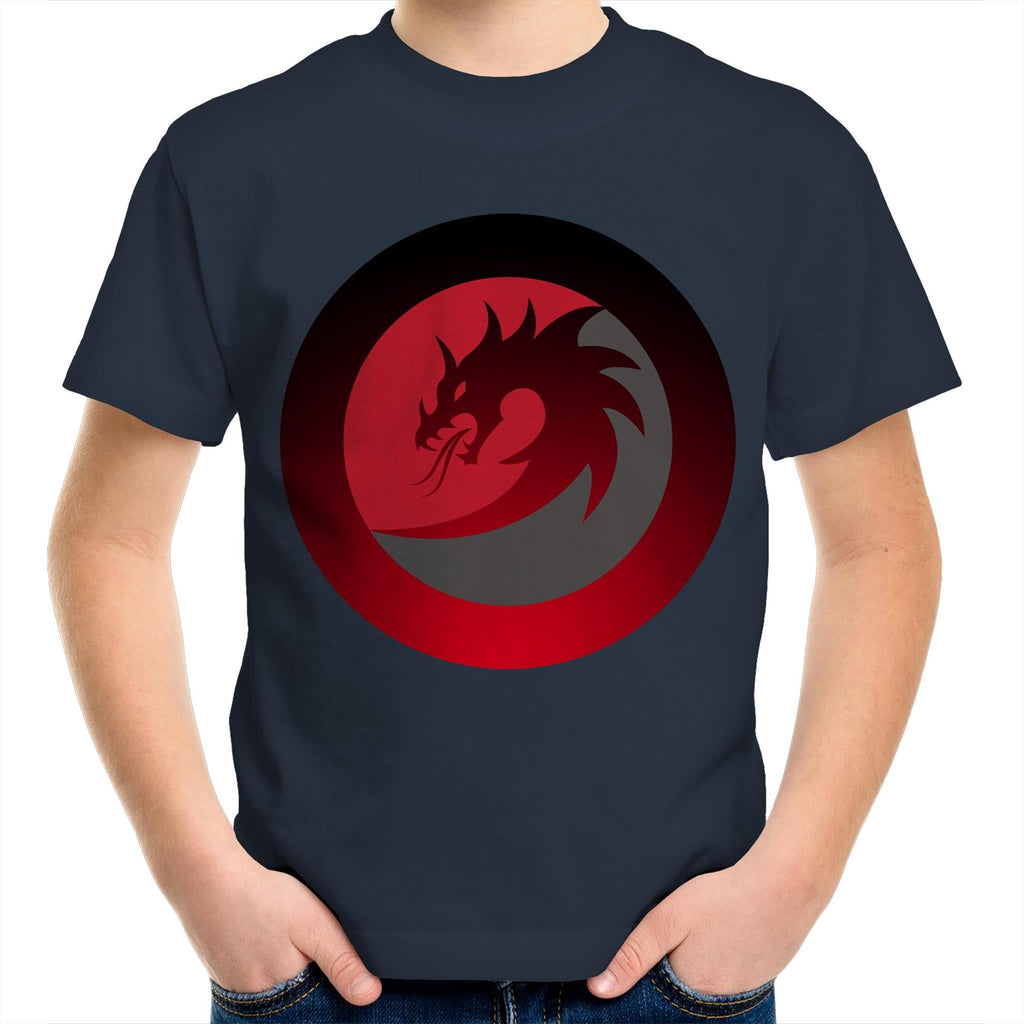 Dragon Shadow AS Colour Kids Youth TShirt Ogo Merch