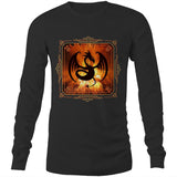 Volcanic Dragon AS Colour Base Mens Long Sleeve TShirt Ogo Merch